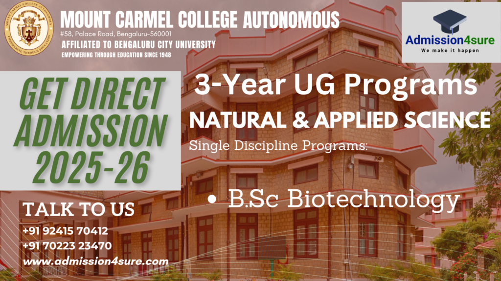 b.sc biotechnology